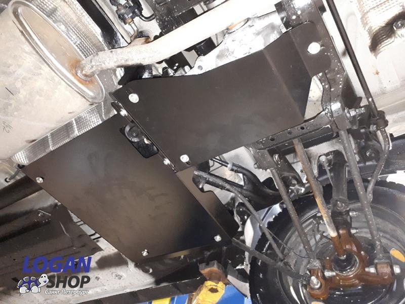 Защита картера двигателя Рено Дастер 2015-2019