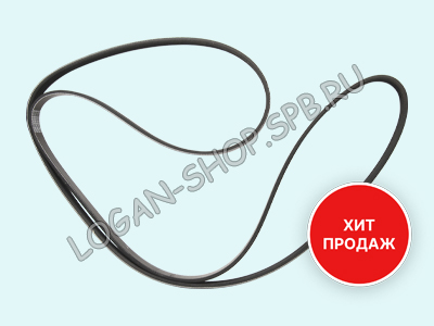 Ремень вспомогательных агрегатов Logan (ГУР+кондиционер) TOYOPOWER
