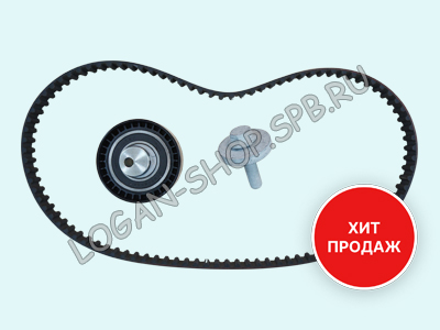 Комплект ГРМ Logan, Sandero, Dokker 8V с 2010 Gates