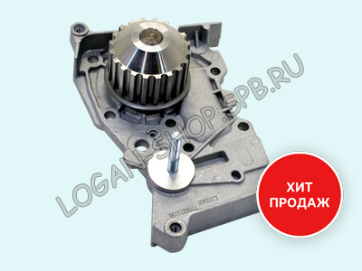 Водяной насос (помпа) Logan, Sandero, Duster, Dokker (с 2009) Luzar