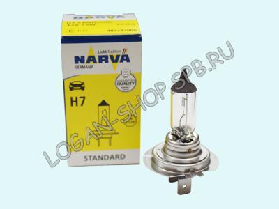 Narva 48328 - 12V 55W Plus 30 H7 Halogen Headlight Globe