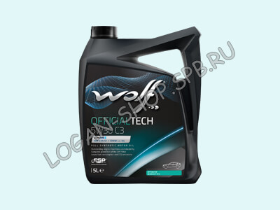 Масло моторное Wolf Official Tech 5W30 C3 5 л