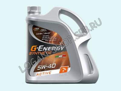 Масло моторное G-Energy Synthetic Active 5W40 4 л