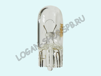 Лампа автомобильная бесцокольная W5W 12V Bosch Pure Light 1987302206
