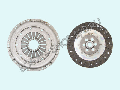 Сцепление в сборе Duster 2021- 1.3 4WD Valeo Сцепление в сборе Duster 2021- 1.3 4WD Valeo