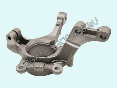 Кулак поворотный левый Logan, Sandero 8V PATRON