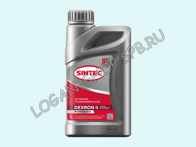 Жидкость в бачок ГУР Logan, Sandero, Duster, Kaptur, Dokker Sintec ATF II 1 л