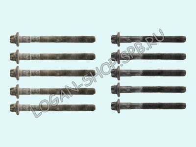 Болты ГБЦ 8V Logan, Sandero, Dokker Elring