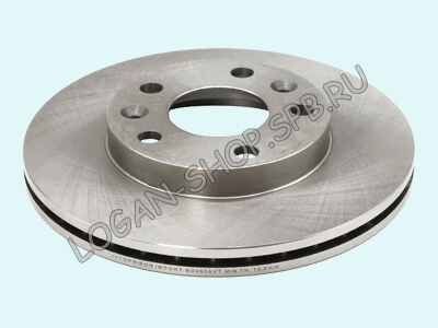 Диск тормозной вентилируемый Duster, Kaptur 1.6 Автоприбор (1 шт.)