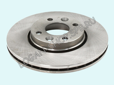 Диск тормозной вентилируемый Logan Stepway, Sandero Stepway 2018- Автоприбор